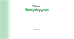 Desktop Screenshot of happyology.com