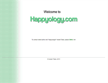 Tablet Screenshot of happyology.com